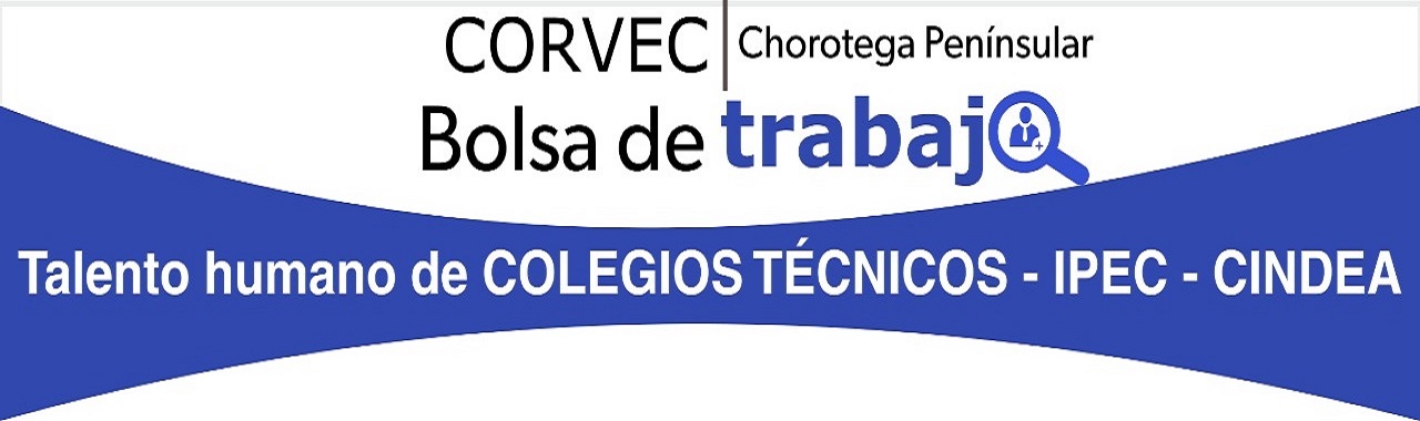 Bolsa empleo para egresdos CTP CORVEC